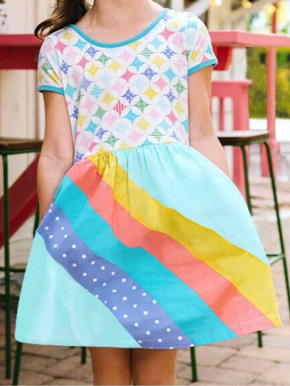 Matilda Jane Roy G Biv Let’s Go Together Dress